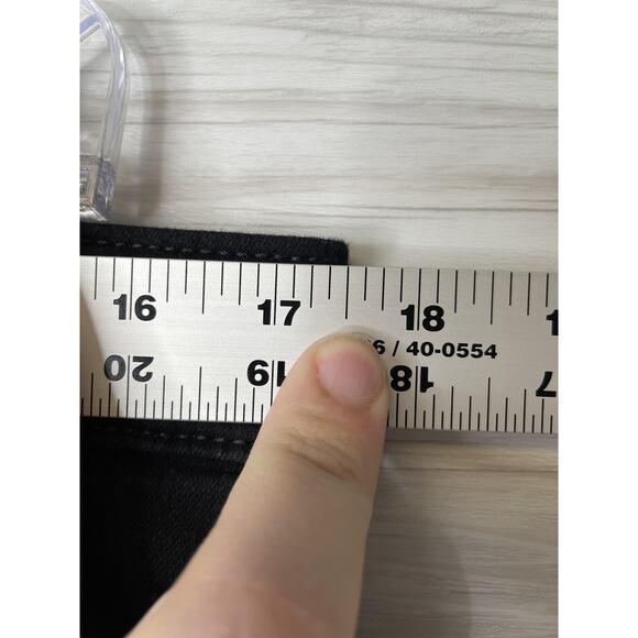 Levis 315 Shaping Bootcut Jeans Womens 32x32 Black Stretch Denim Mid Rise - Picture 4 of 14